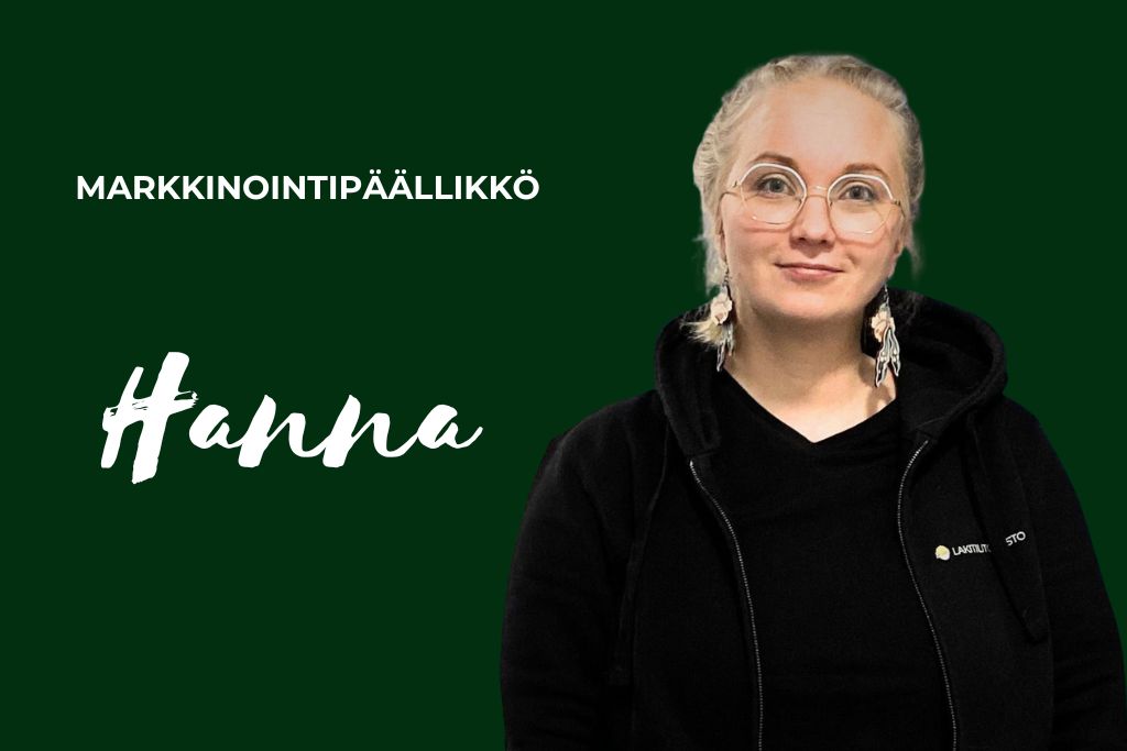 Markkinointipäällikkö Hanna Lakitilitoimiston asiantuntija yrittäjien apuna