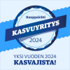 Suomen Lakitilitoimisto on saanut Kasvajat 2024 sertifikaatin